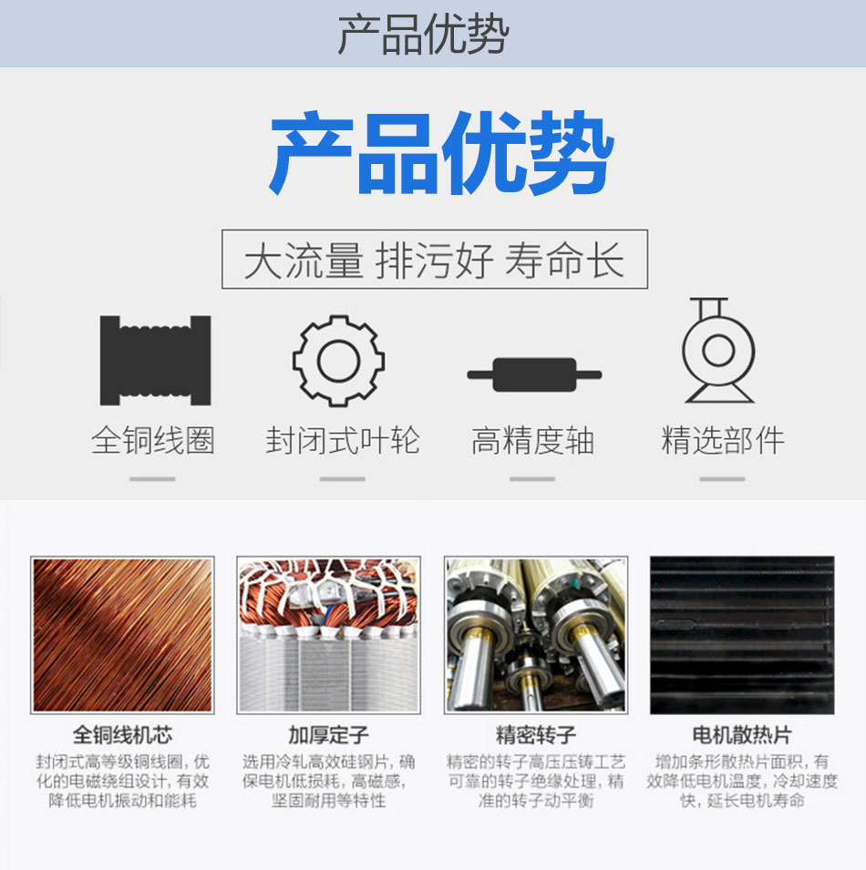 鑄鐵自吸泵產(chǎn)品優(yōu)勢(shì)